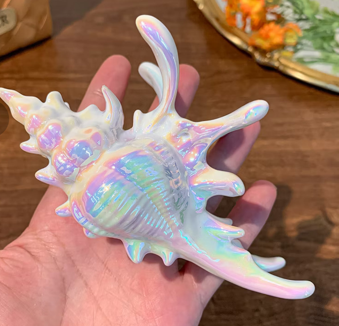 Conch Shell Hair Claw