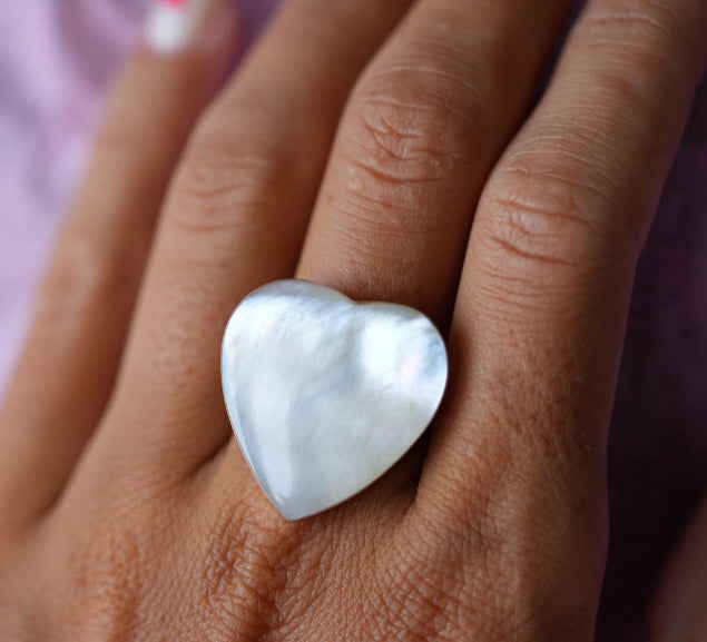 Pearl Naked Ocean Rings