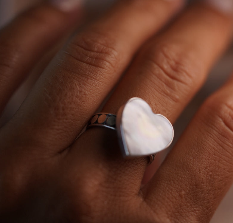 Pearl Naked Ocean Rings