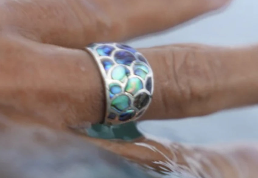 Pearl Naked Ocean Rings