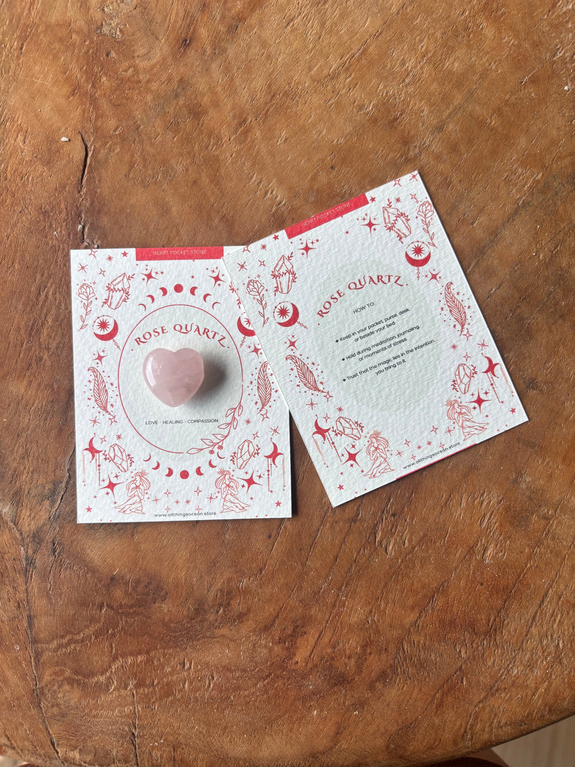 Heart Pocket Stone