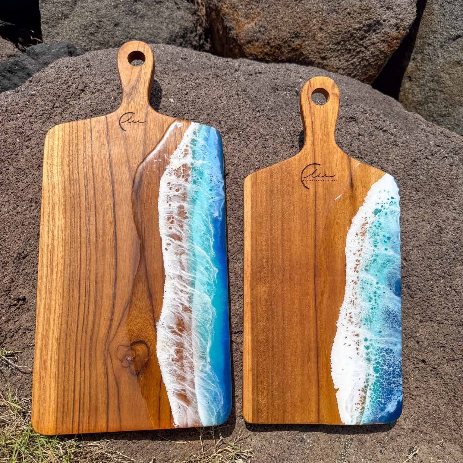 Ocean Cutting Board Large