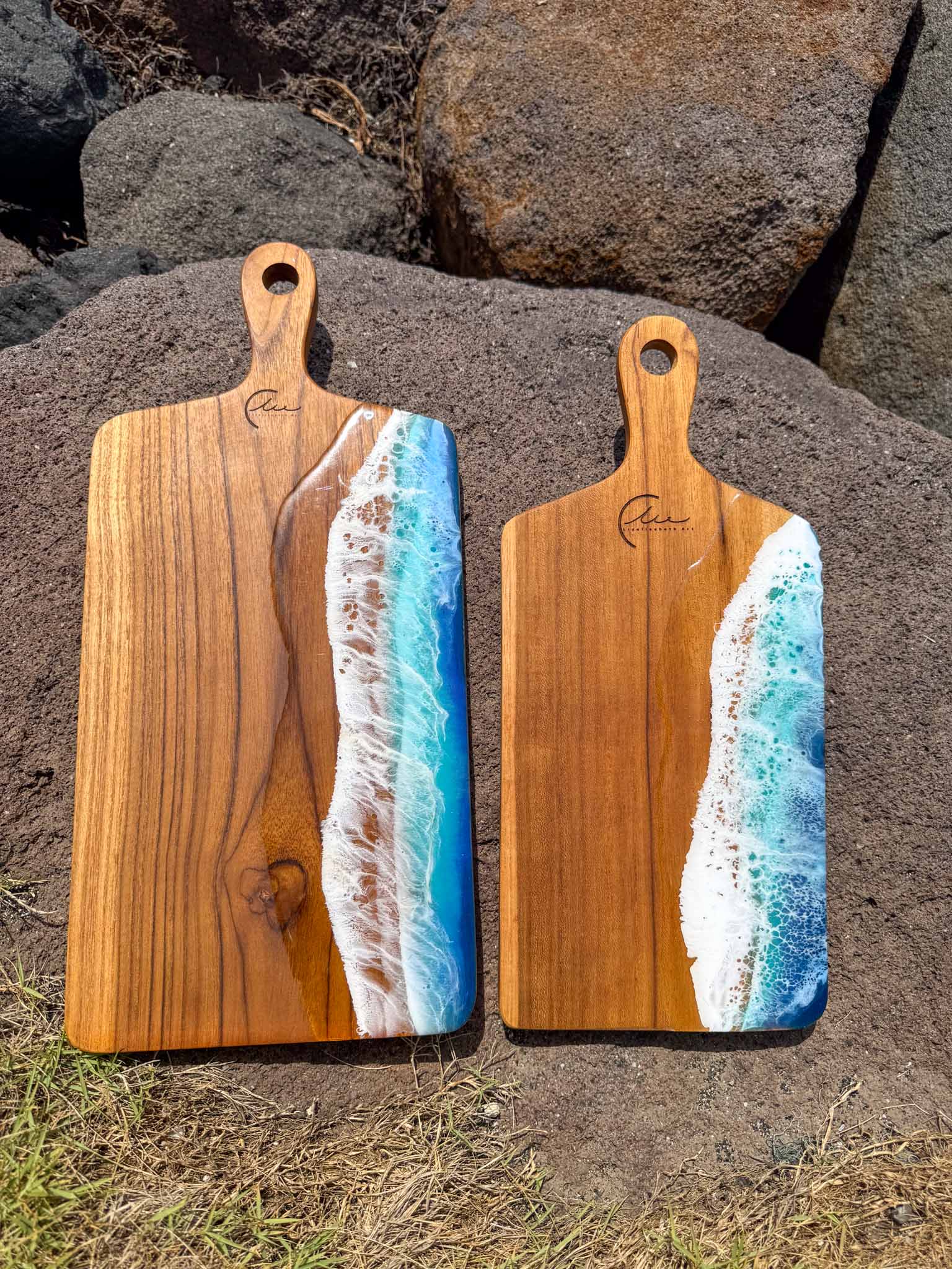 Ocean Cutting Board Medium