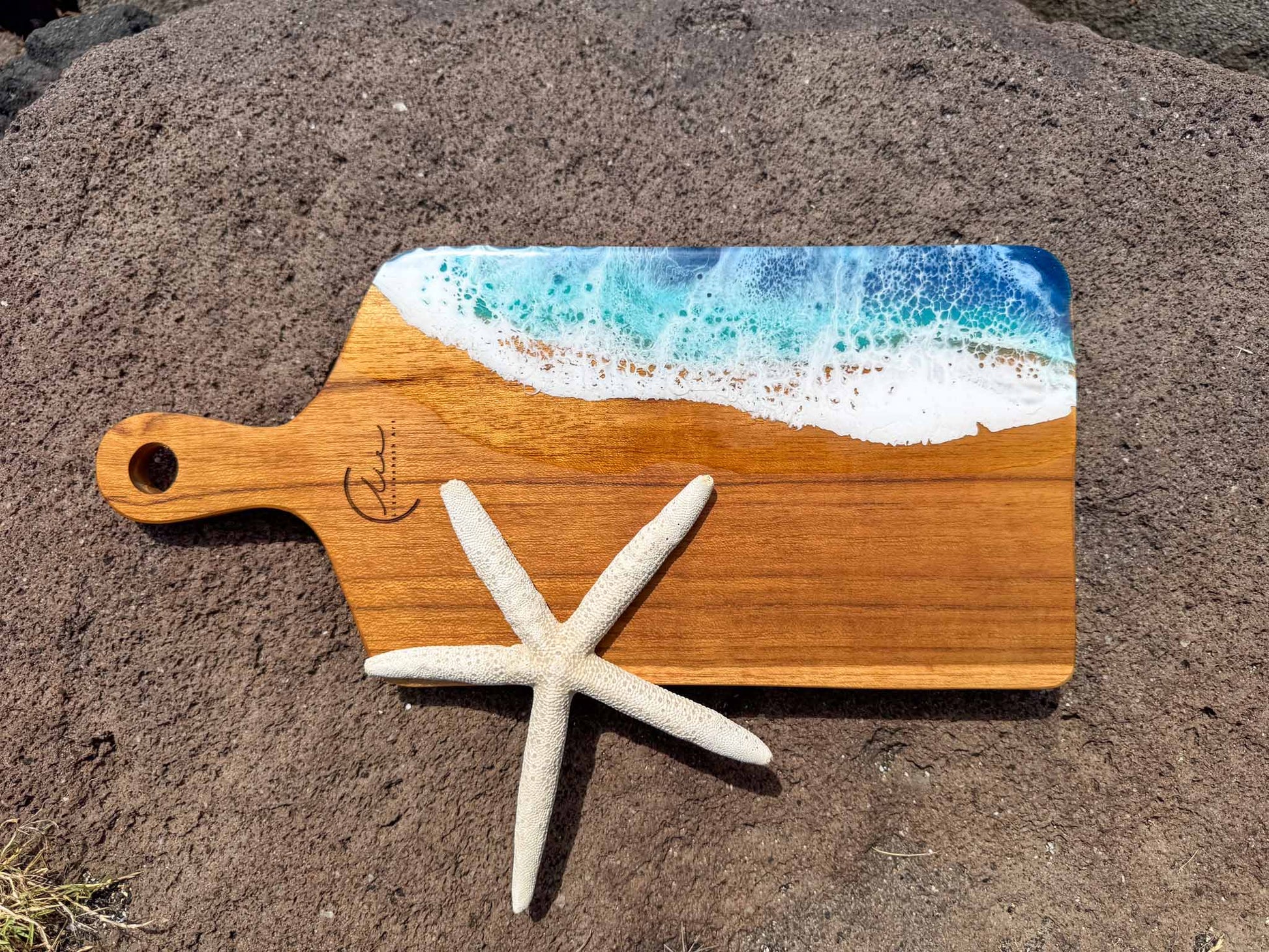 Ocean Cutting Board Medium