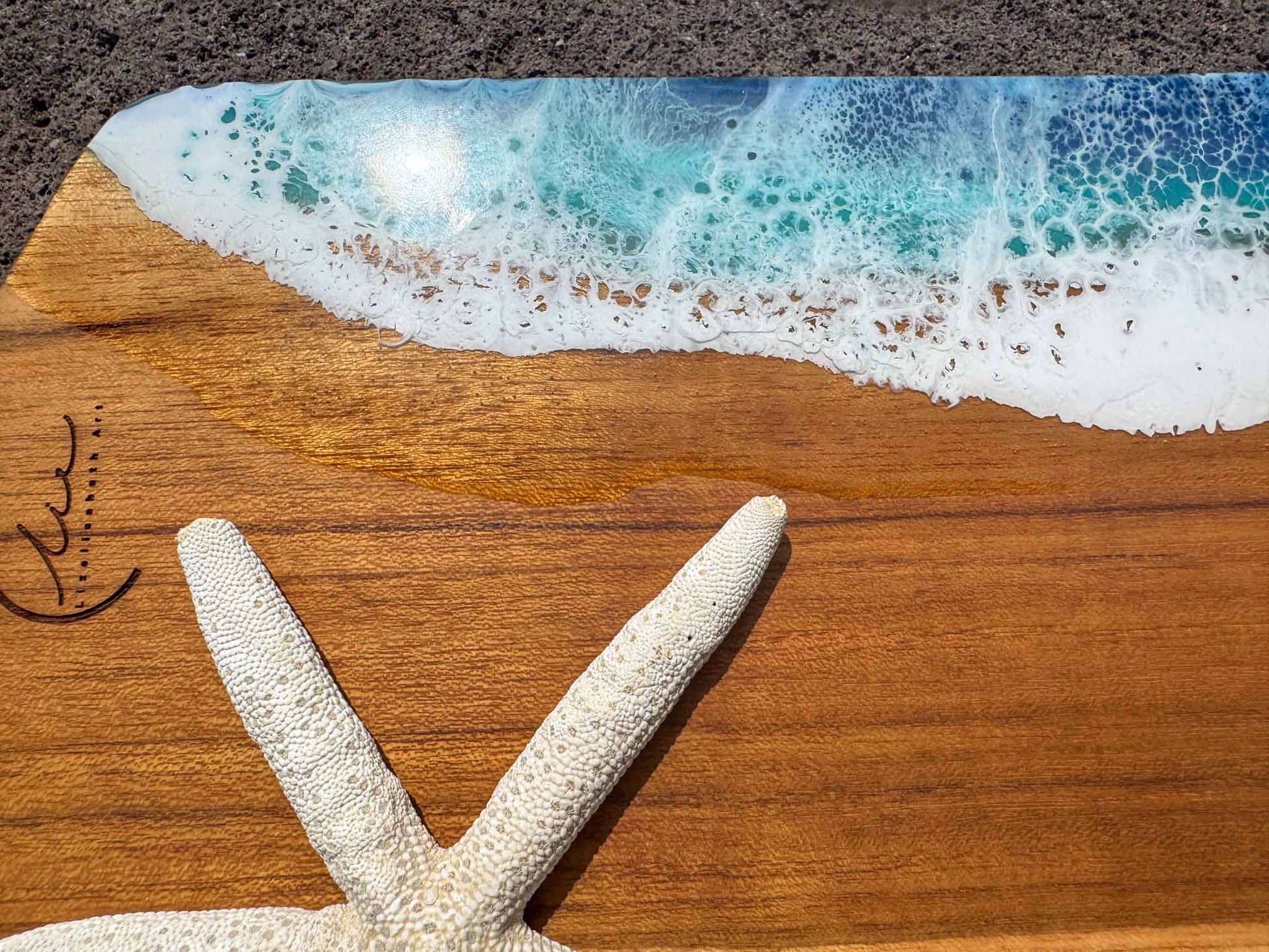 Ocean Cutting Board Large