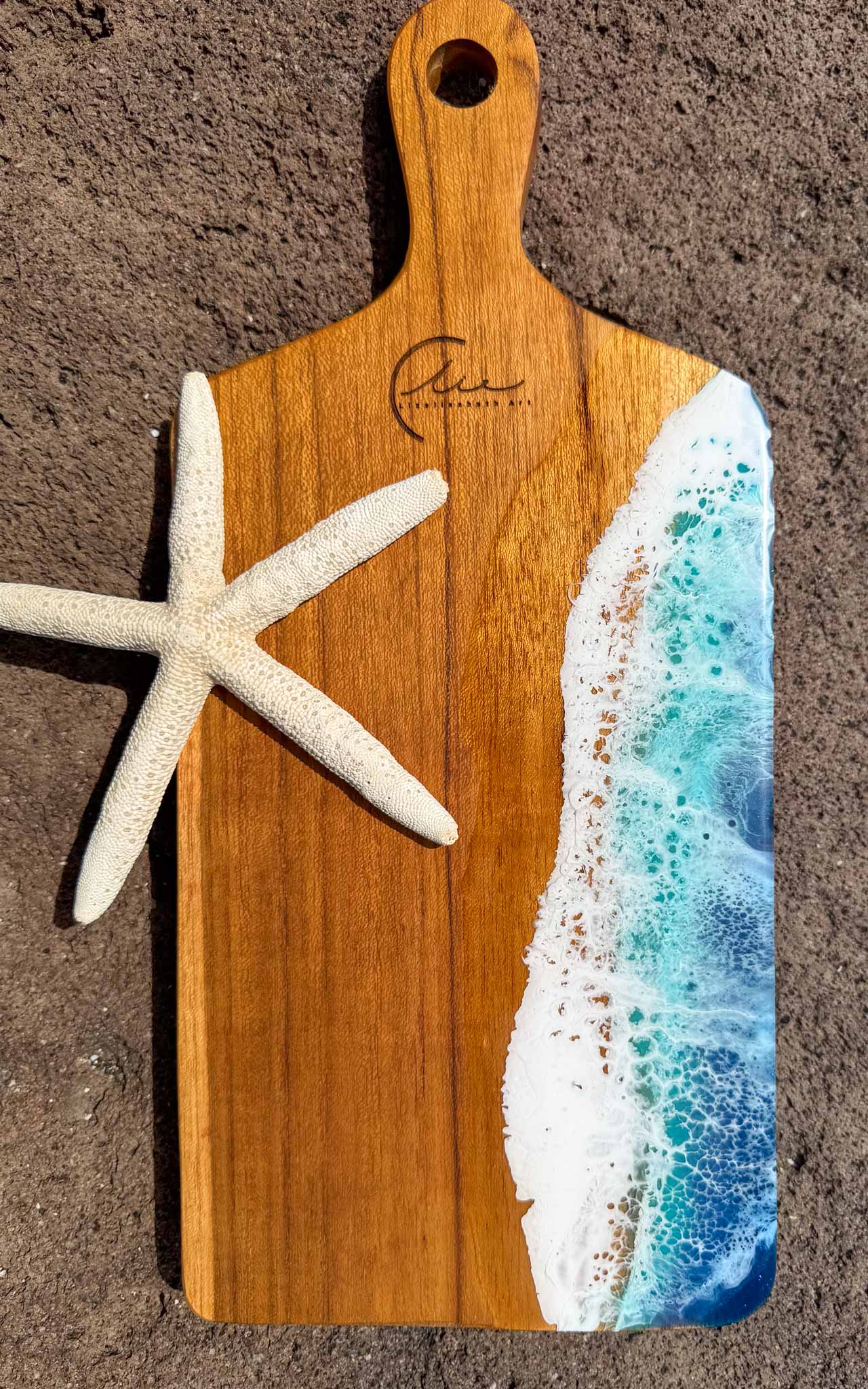 Ocean Cutting Board Medium